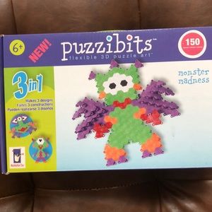 Puzzibits flexible 3D puzzle art